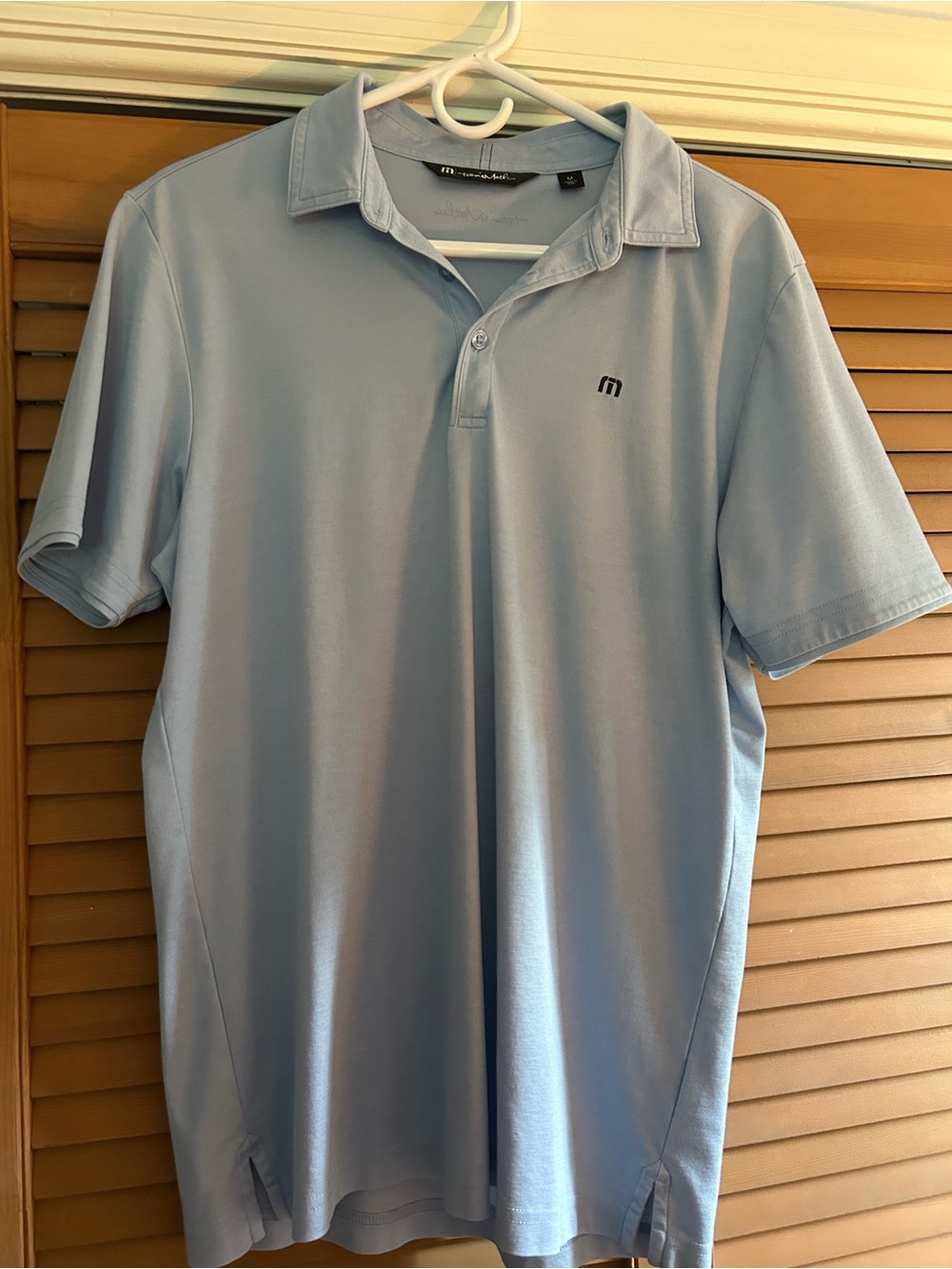 Travis Mathew Men’s Sky Blue Performance Polo